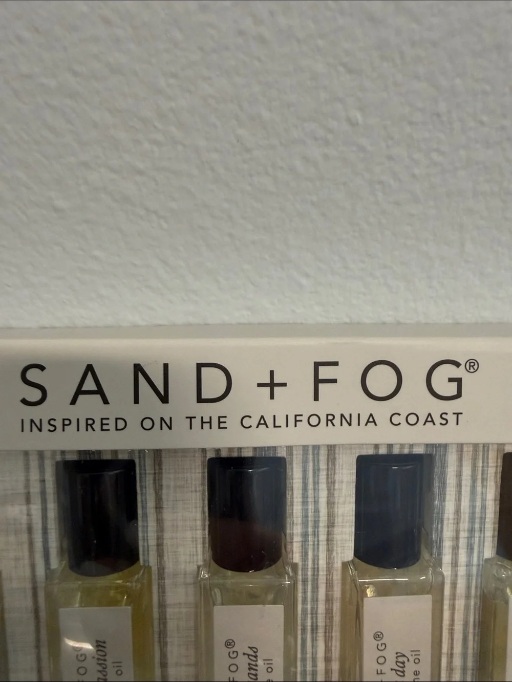 SAND+FOG | Discovery Set ~ Inspired By The California Coast Perfume Oil Set